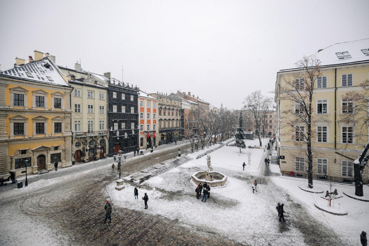 View On Rynok Square Apartments Lviv Dış mekan fotoğraf
