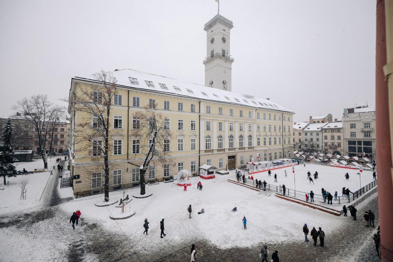 View On Rynok Square Apartments Lviv Dış mekan fotoğraf