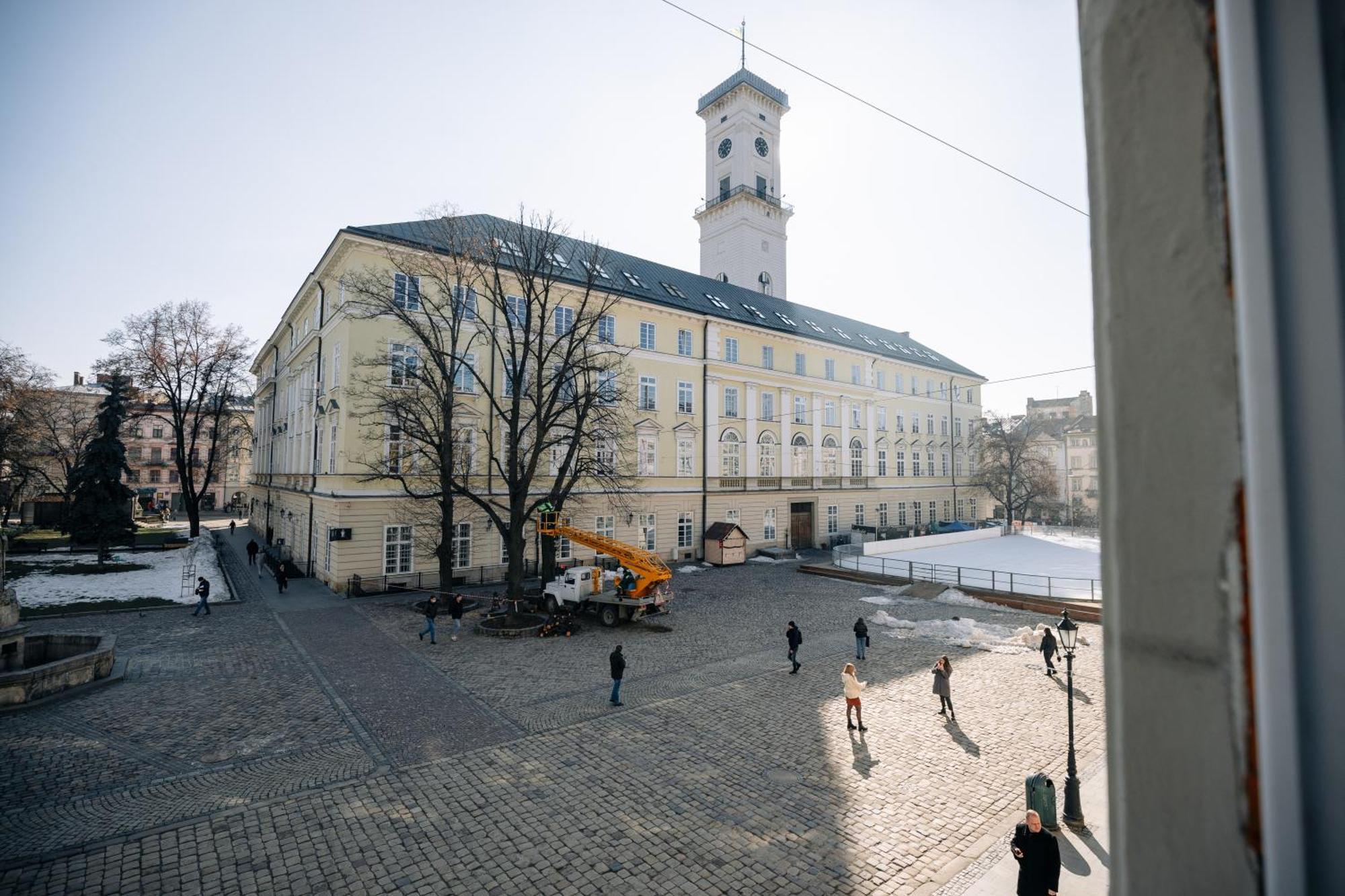 View On Rynok Square Apartments Lviv Dış mekan fotoğraf